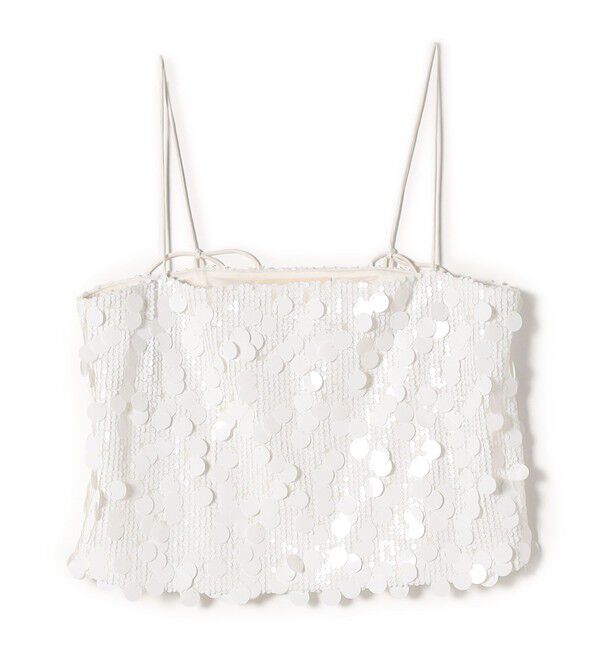 SHIPS for women「MARILYN MOON:スパンコール キャミソール」|キャミソール|