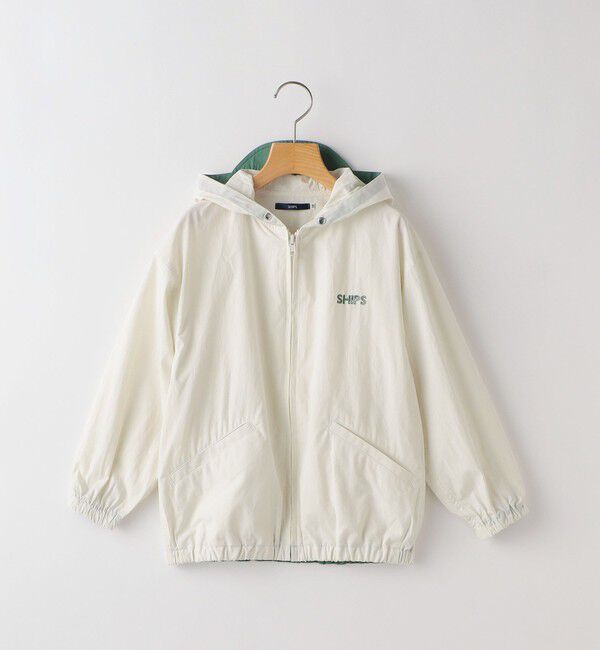 SHIPS KIDS「SHIPS KIDS:140～160cm / キャップ デザイン コットン パーカー」|その他|オフホワイト