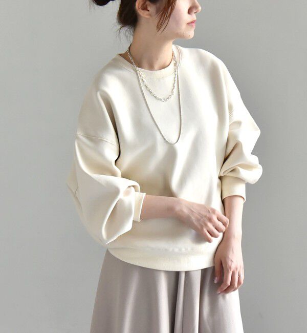 quaranciel「quaranciel:〈洗濯機可能〉ポンチ ベーシック コンパクト スウェット」|スウェット・ジャージ|