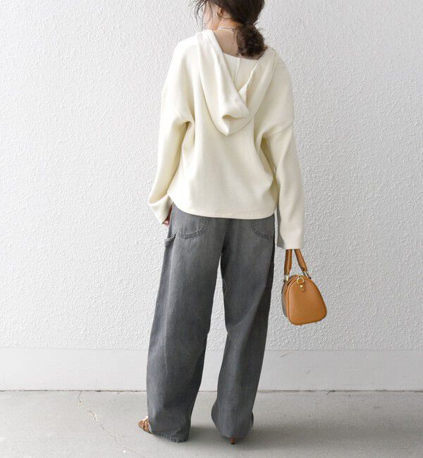 SHIPS any「SHIPS any:〈手洗い可能〉サカリバ フード ショート プルオーバー」|その他|