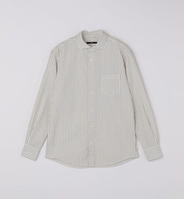 SHIPS「SHIPS: セミワイド スムース テックス ブロードシャツ」|シャツ・ブラウス|