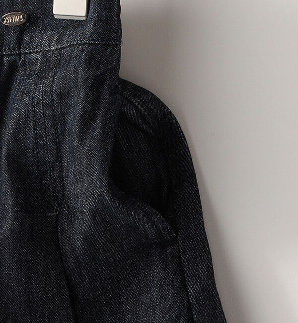 SHIPS KIDS「SHIPS KIDS:100～130cm / デニム プリーツ キュロット」|キュロット|
