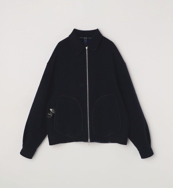 SHIPS any「SHIPS any: リバー メルトン オーバーサイズ ジップ ブルゾン◇」|ブルゾン・スタジャン|