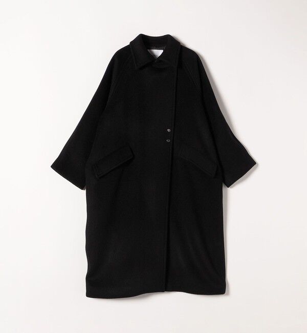SHIPS any「SHIPS any: バルマカーン コクーン コート 25AW」|ステンカラーコート|