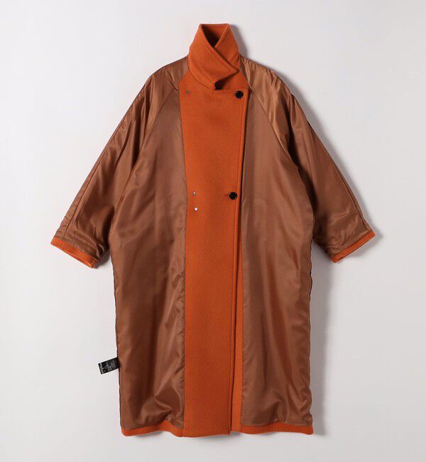 SHIPS any「SHIPS any: バルマカーン コクーン コート 25AW」|ステンカラーコート|