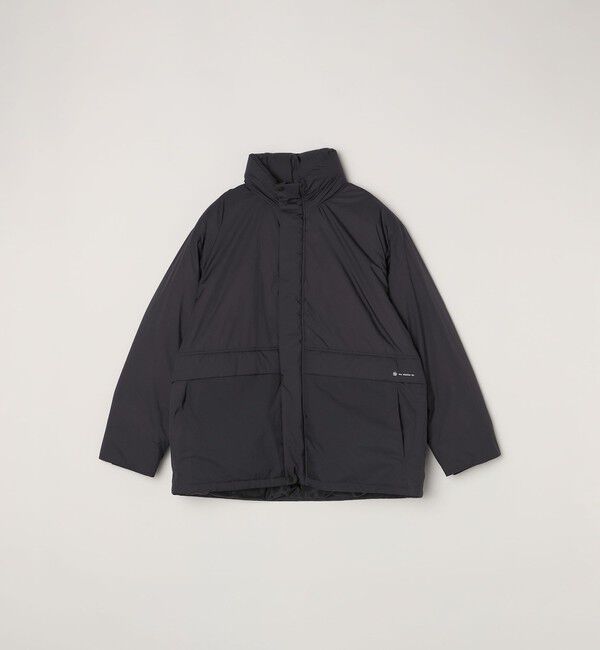 SHIPS any「SHIPS any: ワッシャー ナイロン ダウン / 中綿 ミックス スピンドル スタンド ブルゾン◇」|ダウン|