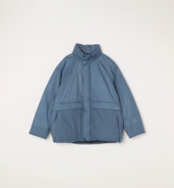 SHIPS any「SHIPS any: ワッシャー ナイロン ダウン / 中綿 ミックス スピンドル スタンド ブルゾン◇」|ダウン|