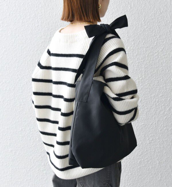 SHIPS any「【WEB限定】SHIPS any: A4 リボン付 ワンハンドル バッグ」|その他|