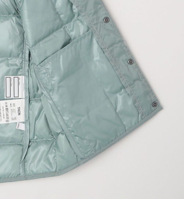 SHIPS any「TAION: クルーネック ボタン ダウン カーディガン<KIDS>」|ダウン|