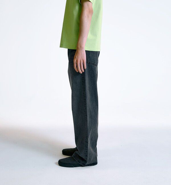 SHIPS「City Ambient Products: 12オンス ストレート バギー デニム パンツ」|デニム|
