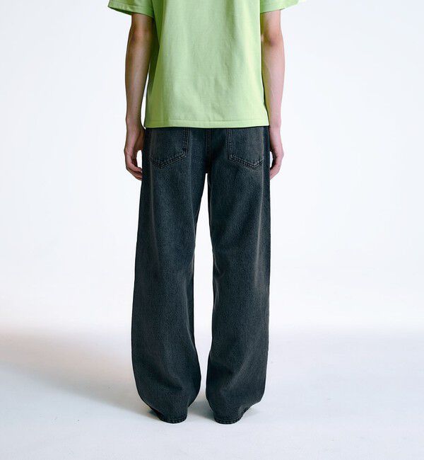 SHIPS「City Ambient Products: 12オンス ストレート バギー デニム パンツ」|デニム|