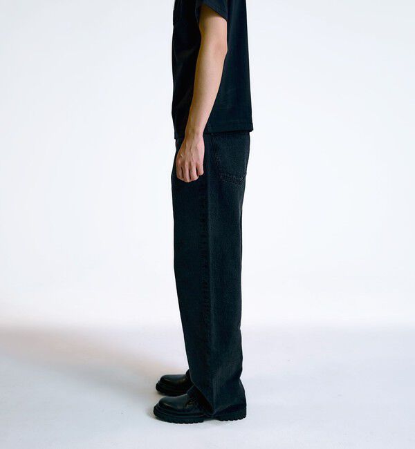 SHIPS「City Ambient Products: 12オンス ストレート バギー デニム パンツ」|デニム|