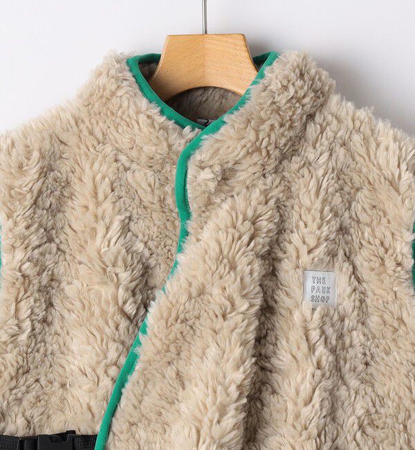 SHIPS KIDS「THE PARK SHOP:115～145cm / INUIT SHEEP VEST」|ダウンベスト・ベスト|
