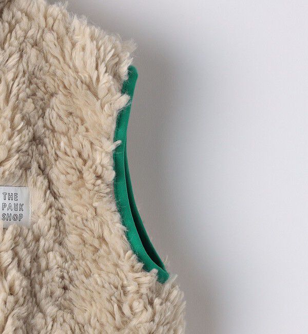 SHIPS KIDS「THE PARK SHOP:115～145cm / INUIT SHEEP VEST」|ダウンベスト・ベスト|