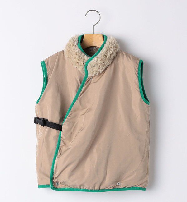 SHIPS KIDS「THE PARK SHOP:115～145cm / INUIT SHEEP VEST」|ダウンベスト・ベスト|