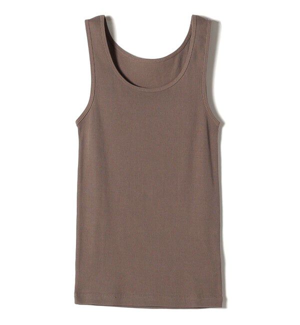 SHIPS for women「オーガニック コットン 2WAY リブ タンクトップ」|タンクトップ|