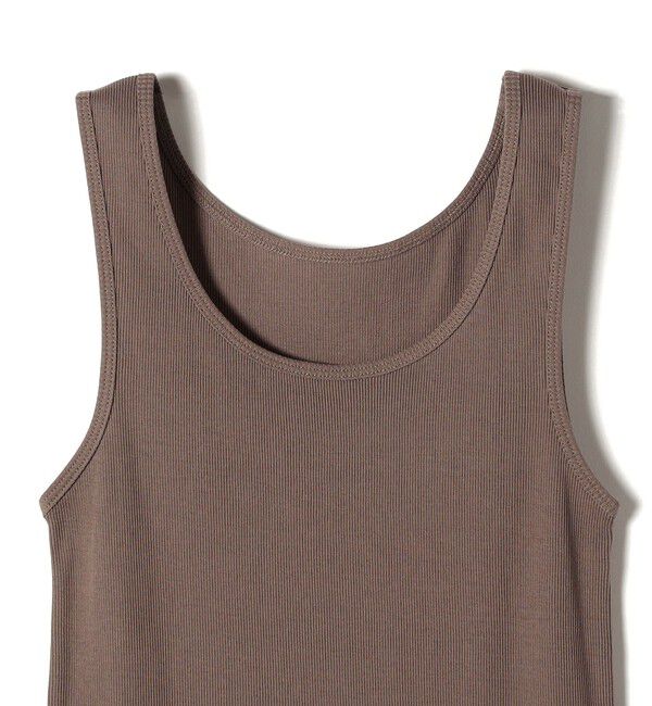 SHIPS for women「オーガニック コットン 2WAY リブ タンクトップ」|タンクトップ|