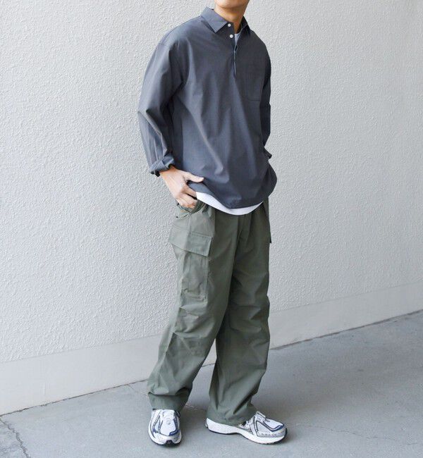 SHIPS any「SHIPS any:〈洗濯機可能〉スマート ワイド イージー カーゴ パンツ◇」|カーゴ|