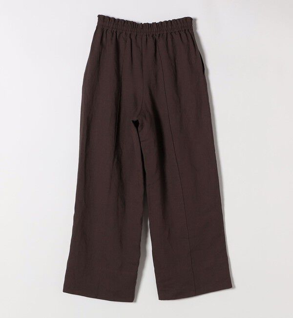 quaranciel「quaranciel:〈洗濯機可能〉ラミー ピンタック ワイド イージー パンツ」|その他|