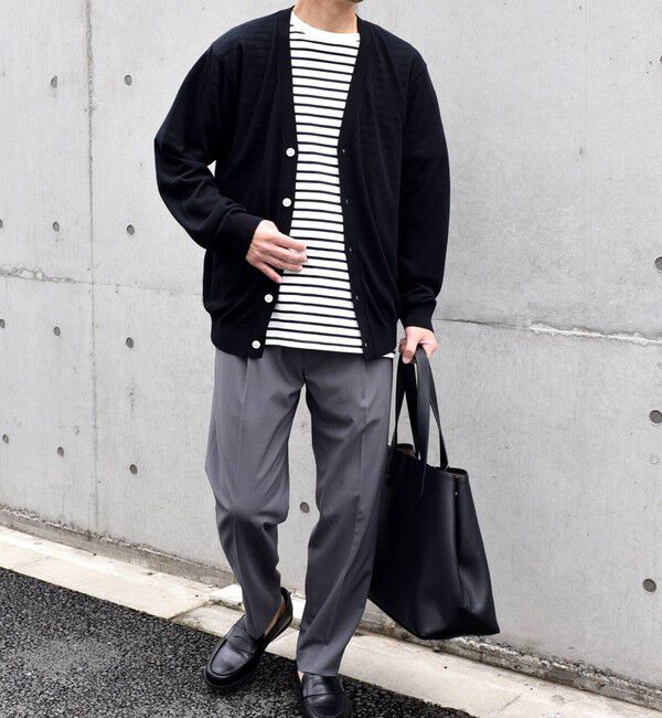 SHIPS any「SHIPS any:〈手洗い可能〉ハイゲージ リネンミックス サマーニット カーディガン 25SS◇」|カーディガン|