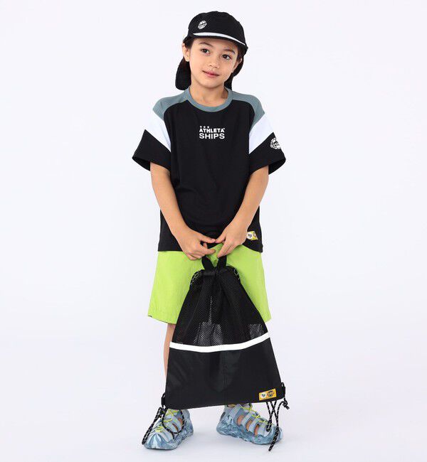 SHIPS KIDS「【SHIPS KIDS別注】ATHLETA:メッシュ ランドリー バッグ」|リュック|