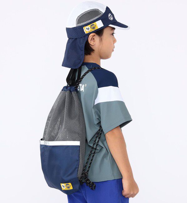 SHIPS KIDS「【SHIPS KIDS別注】ATHLETA:メッシュ ランドリー バッグ」|リュック|
