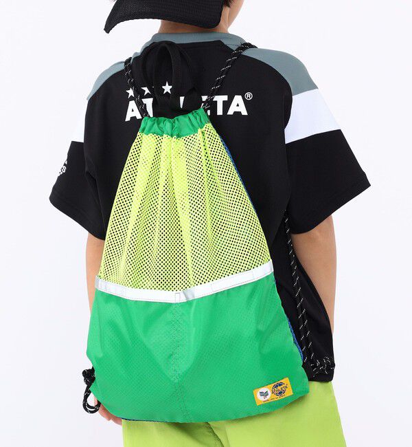 SHIPS KIDS「【SHIPS KIDS別注】ATHLETA:メッシュ ランドリー バッグ」|リュック|