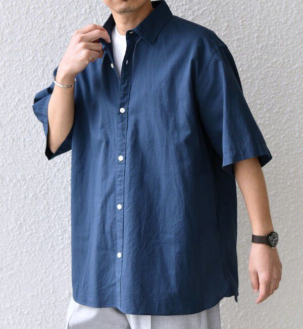 SHIPS any「SHIPS any:〈洗濯機可能〉コットン/リネン レギュラーカラー シャツ◇」|シャツ・ブラウス|