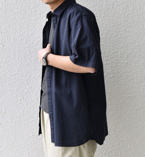 SHIPS any「SHIPS any:〈洗濯機可能〉コットン/リネン レギュラーカラー シャツ◇」|シャツ・ブラウス|