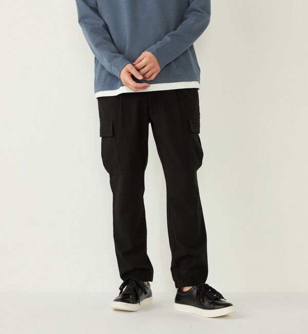 SHIPS Colors 「SHIPS Colors:〈洗濯機可能〉ストレッチ イージー カーゴ パンツ」|カーゴ|