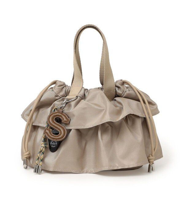 SHIPS for women「【WEB限定】チャーム 付き フリル 巾着 ショルダー」|ショルダー・メッセンジャー|