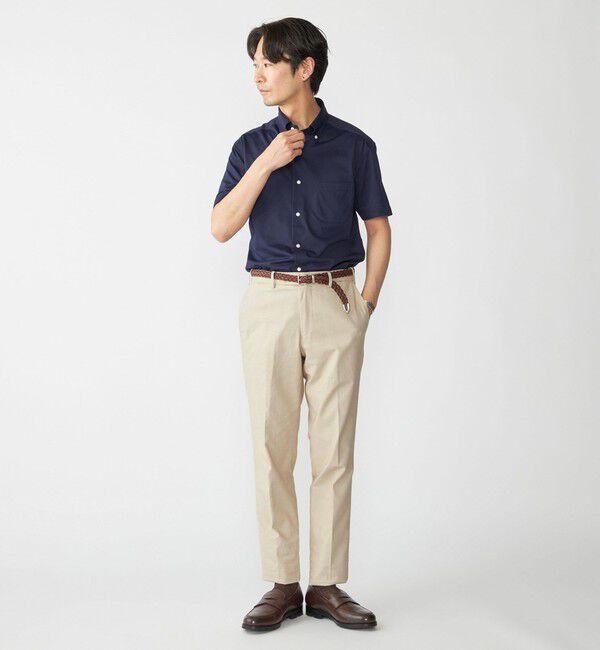 SHIPS「SHIPS: COOLMAX(R) ジャージー ショートスリーブ シャツ」|シャツ・ブラウス|