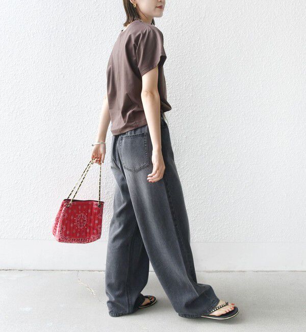 SHIPS for women「〈接触冷感〉ポンチ ドルマン TEE」|Tシャツ・カットソー|