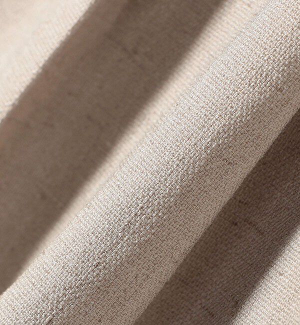 SHIPS for women「〈手洗い可能〉麻調 合繊 2タック ワイド パンツ 2」|その他|