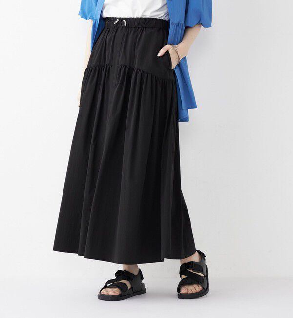 SHIPS Colors 「SHIPS Colors:〈接触冷感・UVカット・撥水〉マルチファンクション フレアスカート◇」|フレア|