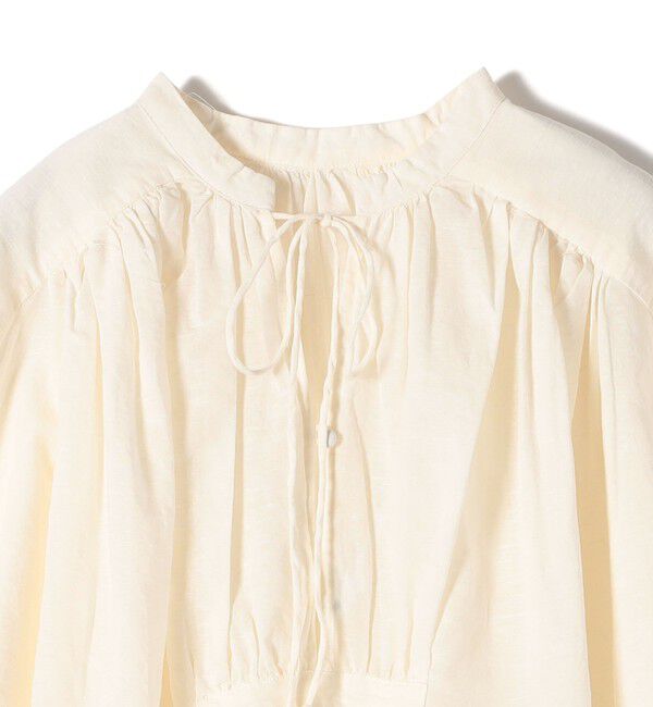 SHIPS for women「Fanaka:〈手洗い可能〉綿麻 オーバー ブラウス」|シャツ・ブラウス|