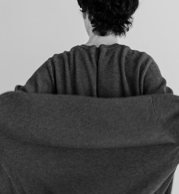 SHIPS「SHIPS: 奥山メリヤス Vネック カーディガン」|カーディガン|