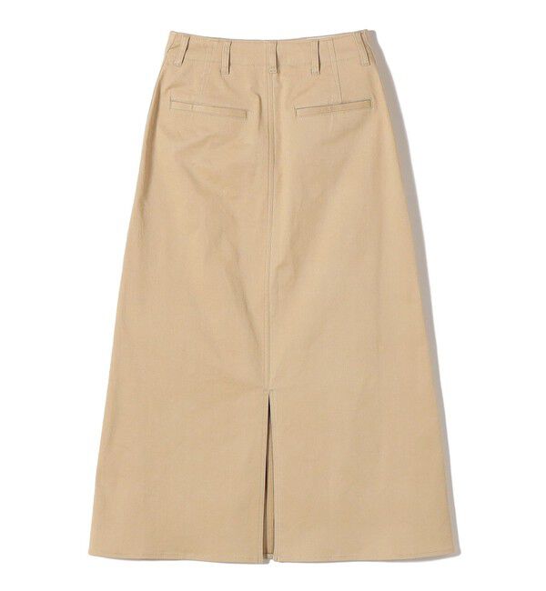 SHIPS for women「〈洗濯機可能〉ストレッチ チノ 硫化染め ステッチ スカート」|スカート|
