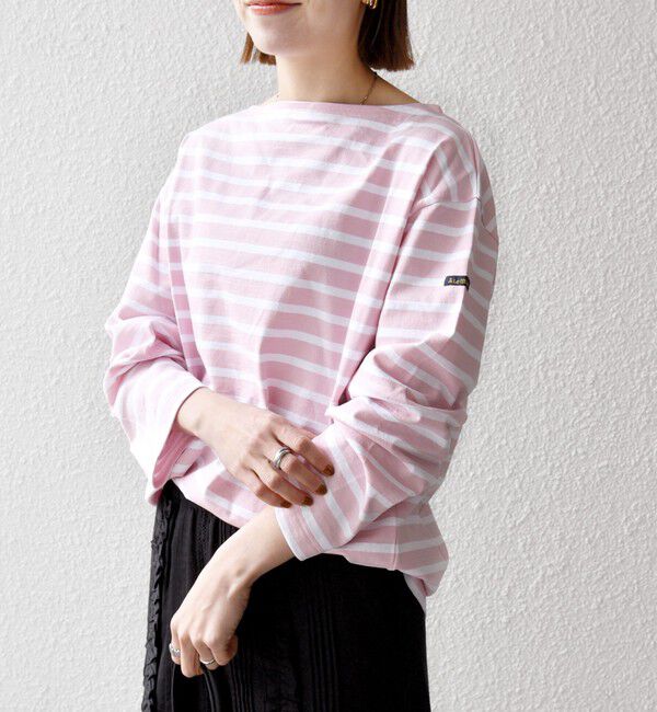 SHIPS any「Le minor:〈洗濯機可能〉ボーダー ロング スリーブ TEE」|Tシャツ・カットソー|