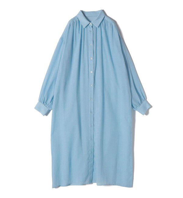 SHIPS Colors 「SHIPS Colors:〈手洗い可能〉ボイル シャンブレー シャツ ワンピース◇」|ワンピース|