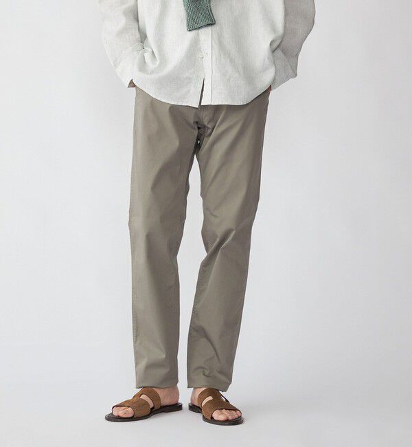 SHIPS「SHIPS: ライト カラー テーパード チノ」|チノ|グレー