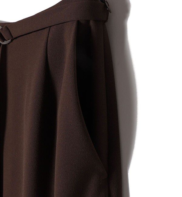 SHIPS for women「堀田茜&times;SHIPS:〈手洗い可能〉ベルト 付き ジョーゼット スカート」|スカート|