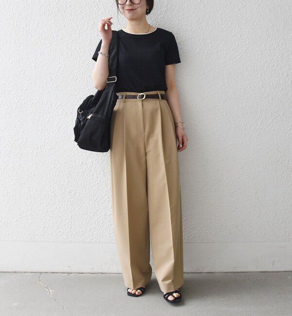 SHIPS any「SHIPS any:〈手洗い可能〉レイヤード シアー ワッフル TEE」|Tシャツ・カットソー|