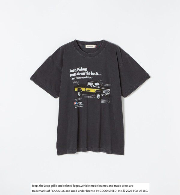 SHIPS any「《予約》GOOD ROCK SPEED:〈洗濯機可能〉Jeep CAR ロゴ プリント TEE」|Tシャツ・カットソー|