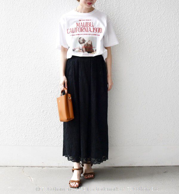 SHIPS any「《予約》【SHIPS any別注】GOOD ROCK SPEED:〈洗濯機可能〉LPC ロゴ プリント TEE」|Tシャツ・カットソー|