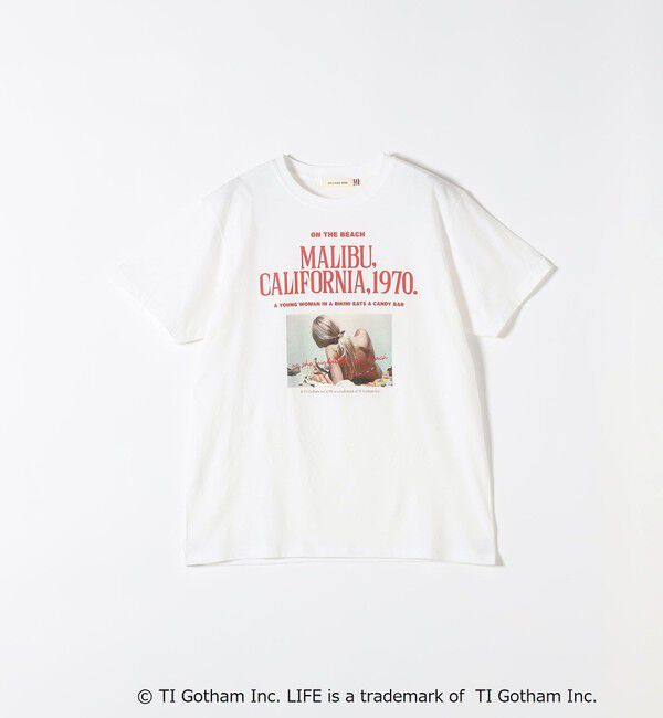 SHIPS any「《予約》【SHIPS any別注】GOOD ROCK SPEED:〈洗濯機可能〉LPC ロゴ プリント TEE」|Tシャツ・カットソー|