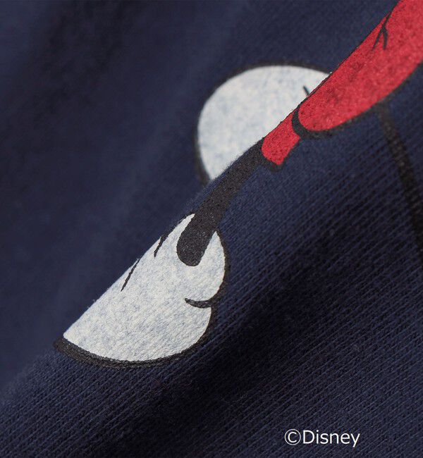 SHIPS any「【SHIPS any別注】GOOD ROCK SPEED:〈洗濯機可能〉ミッキーマウス / フラッグ プリント Tシャツ<KIDS>◆」|Tシャツ・カットソー|