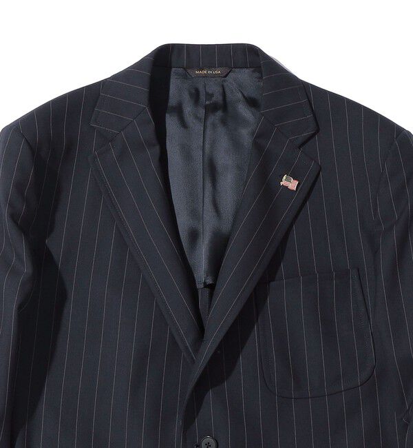 SHIPS「Southwick: CAMBRIDGE 5ドロップ チョーク ストライプ ジャケット」|テーラードジャケット|
