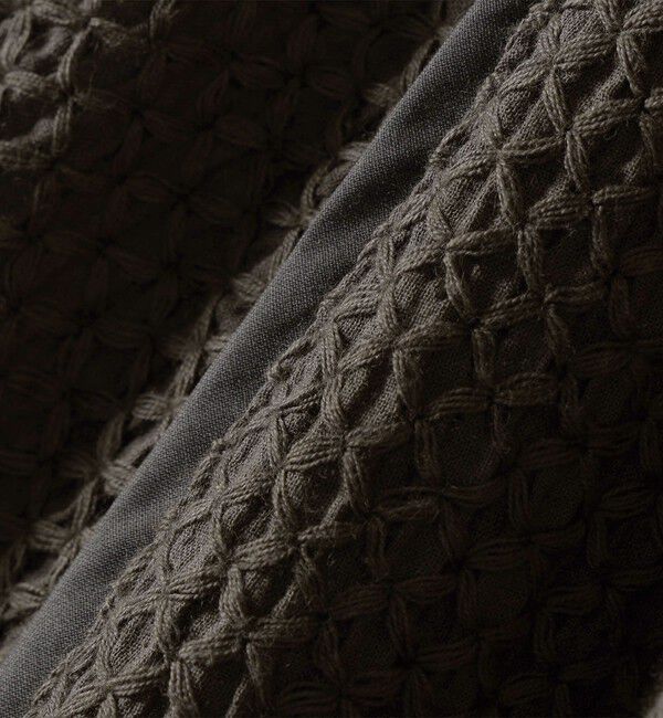 quaranciel「《予約》quaranciel:〈手洗い可能〉コットン 刺繍 パイピング フレア スカート」|スカート|