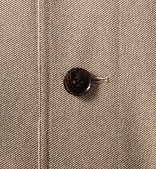 CABaN「ウールギャバジン スタンドカラーコート」|ステンカラーコート|